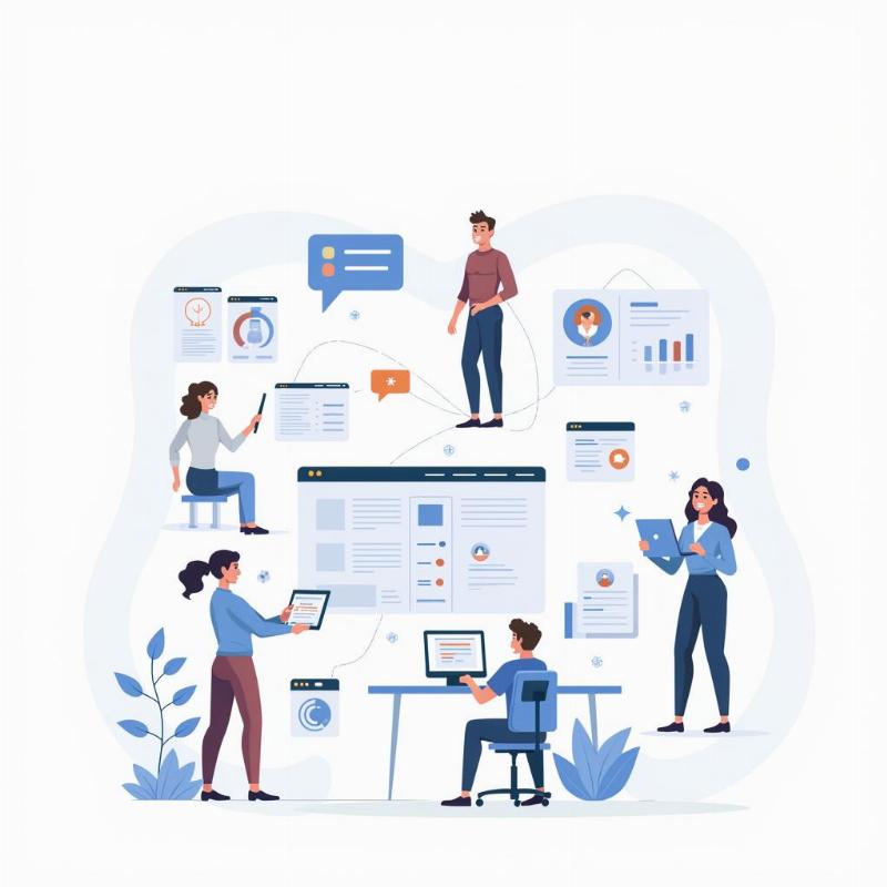 Các vai trò trong lĩnh vực marketing và truyền thông số sử dụng đa phương tiện